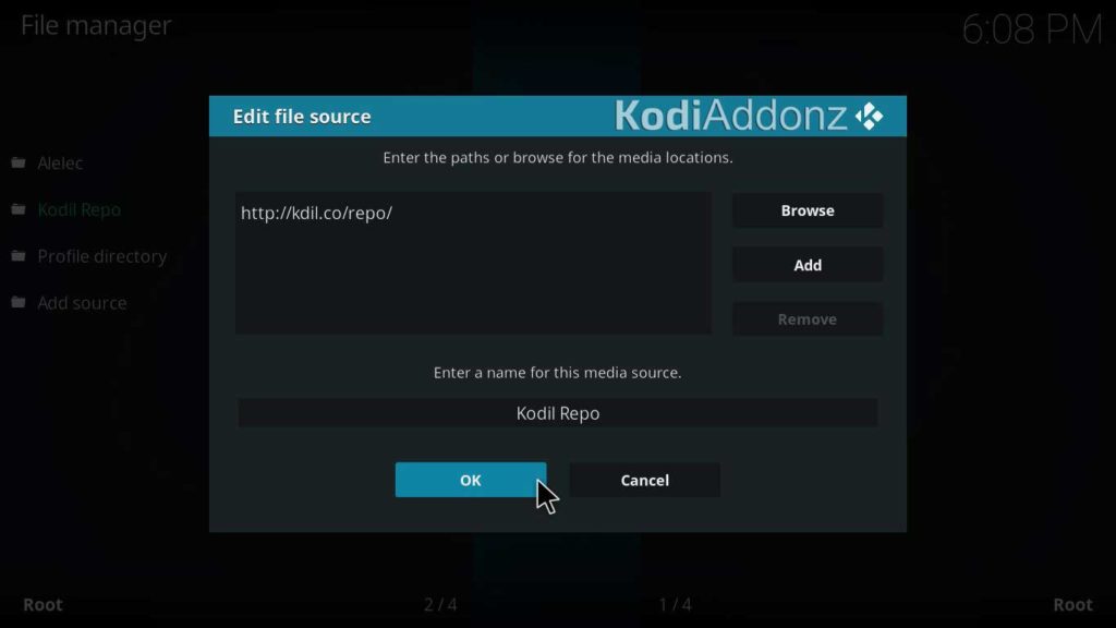 how to install placenta kodi on krypton version 17.6 or lower
